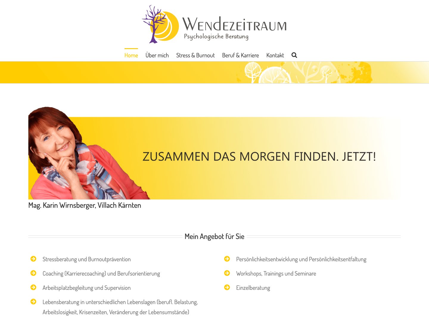 Website von Wendezeitraum