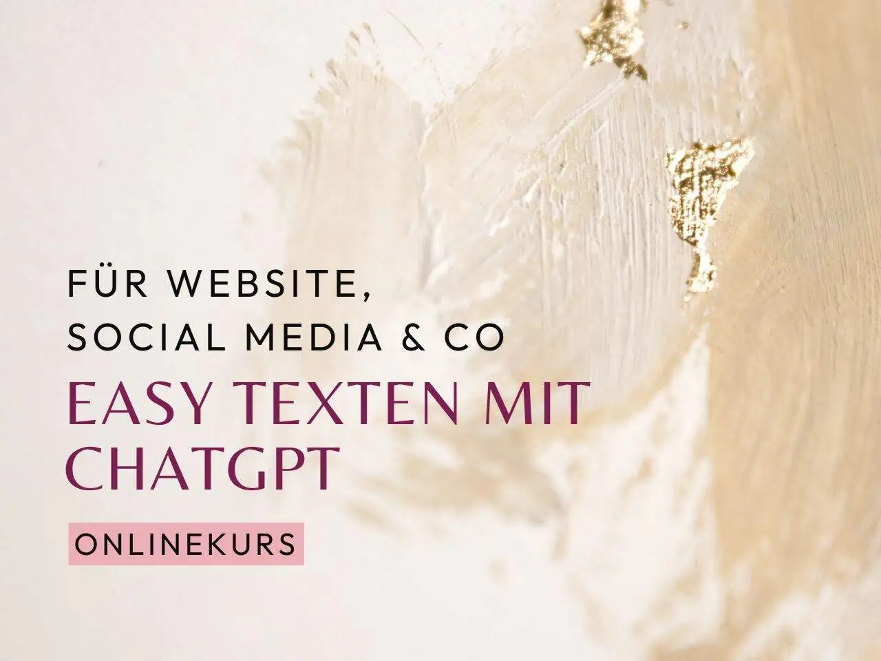 Easy Texten mit ChatGPT