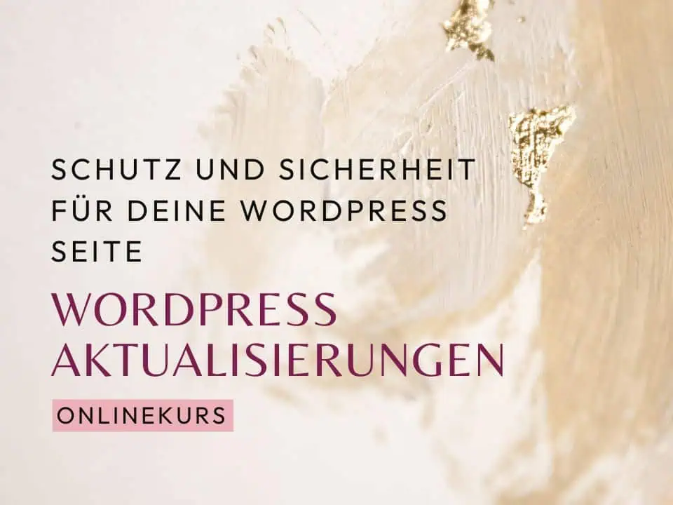 WordPress Aktualisierungen durchführen